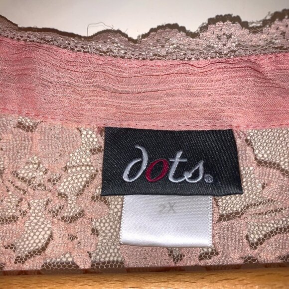 Pink blouse plus - Picture 2 of 5